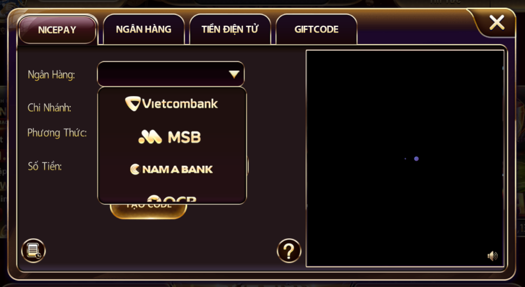 Nạp tiền Sunwin như thế nào?